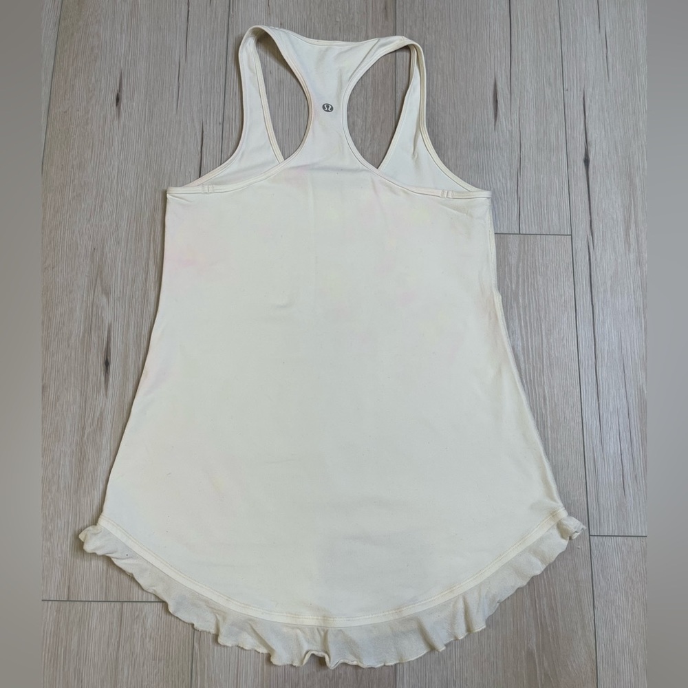 [Lululemon] Limited Edition Cool Racerback Ruffled Up Size 8 - Picture 3 of 6